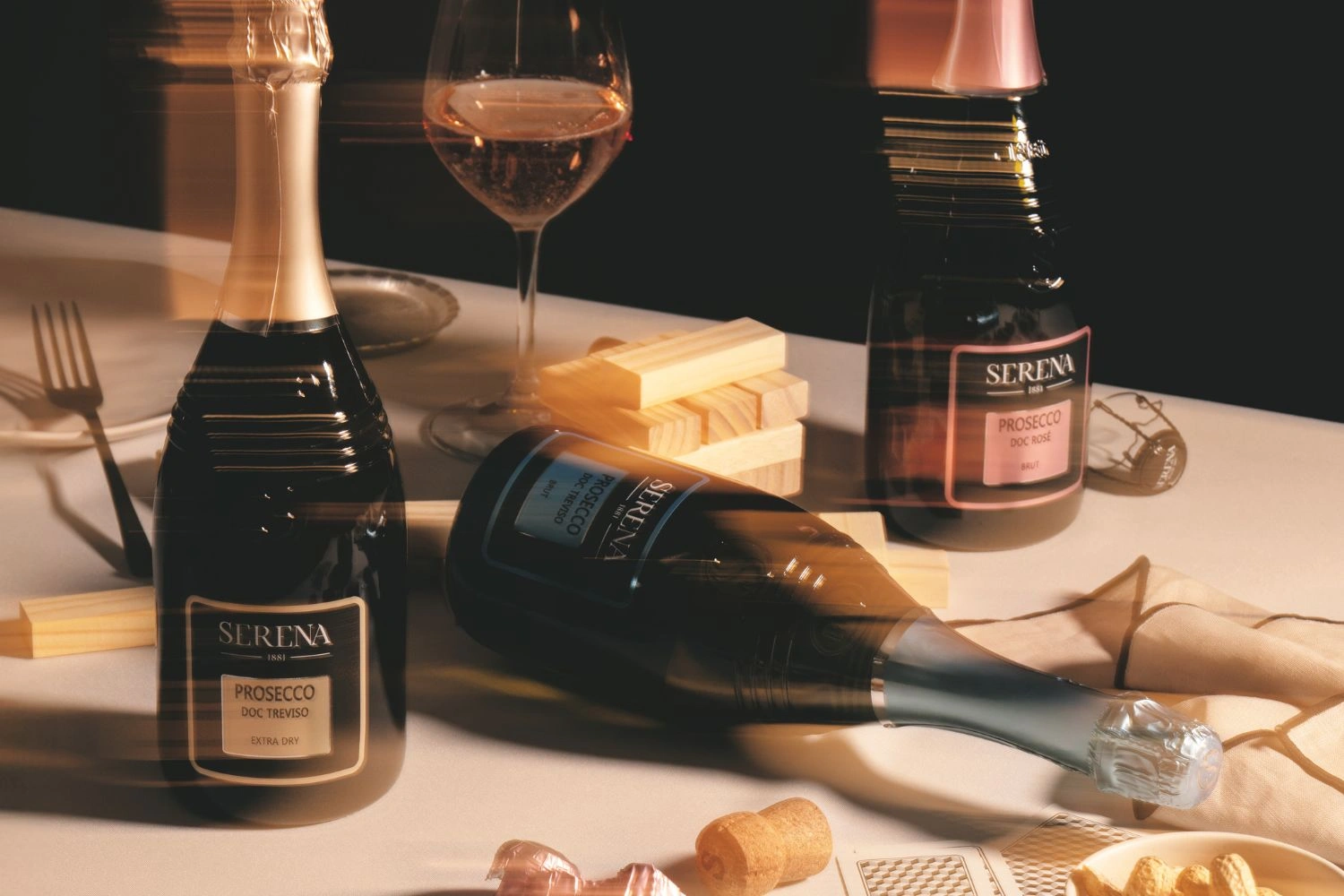 esempio di abbinamento dei vini serena